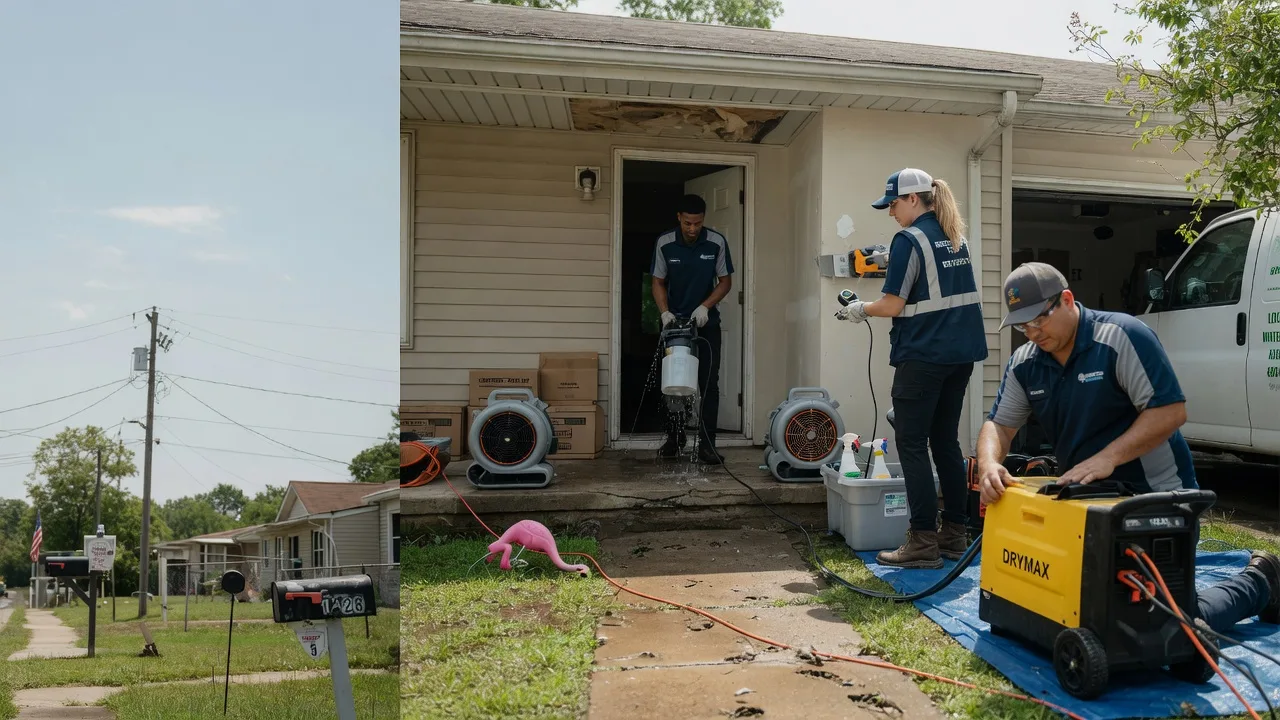 Storm Damage Water Removal in Hot Springs National Park, AR near me